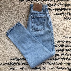 Levi’s 550 Vintage Mom Jeans Light Wash